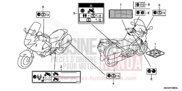 CAMSHAFT/VALVE for CB600F Hornet ABS PEARL SPRINT YELLOW (Y211) from 2011